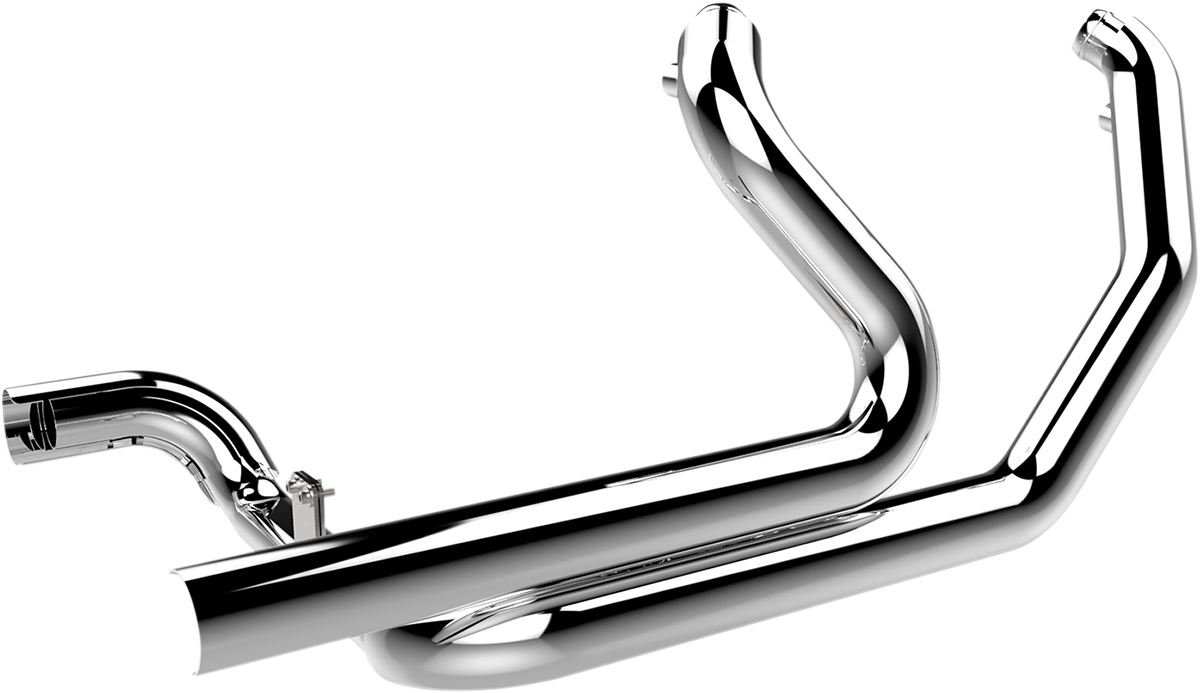 KHROME WERKS Aggressor 2-into-2 Crossover Headers - Chrome 200670