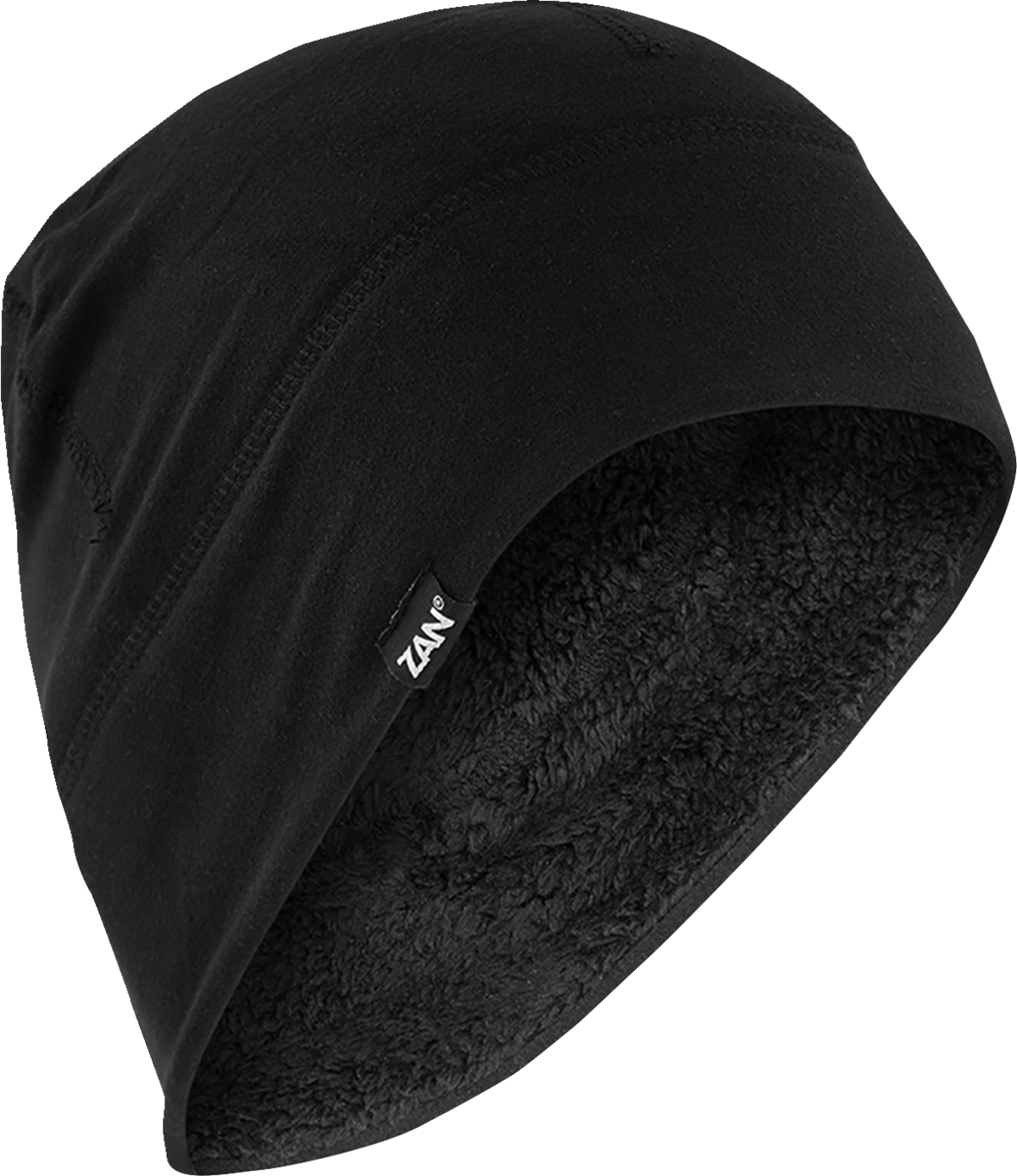 ZAN HEADGEAR SportFlex Helmet Liner - High Fleece - Black WHLH114