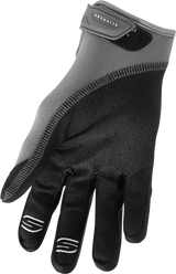 SLIPPERY Circuit Gloves - Black/Charcoal - XS 3260-0444