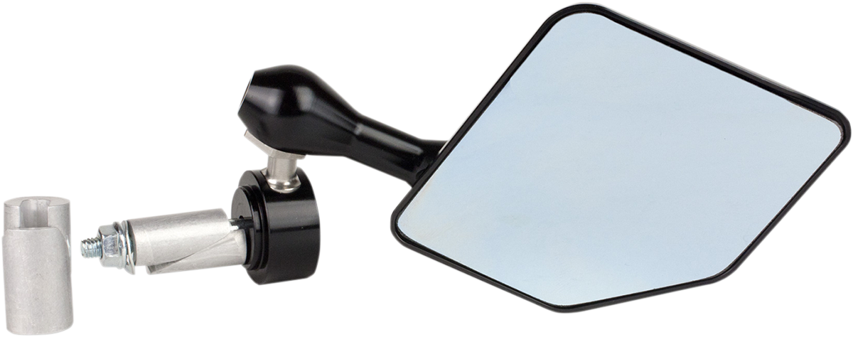 DRIVEN RACING Halo Mirror - Black - Right DHBMR-BK