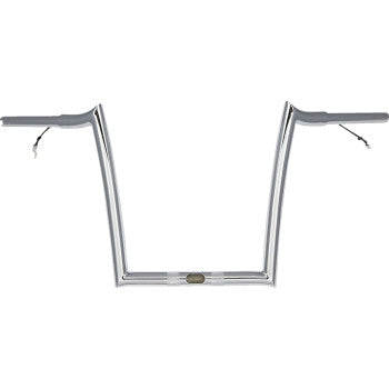 PAUL YAFFE BAGGER NATION Handlebar - OEM - Pre-Wired - 12" - Chrome PYO:OEMPW-15L-12 C