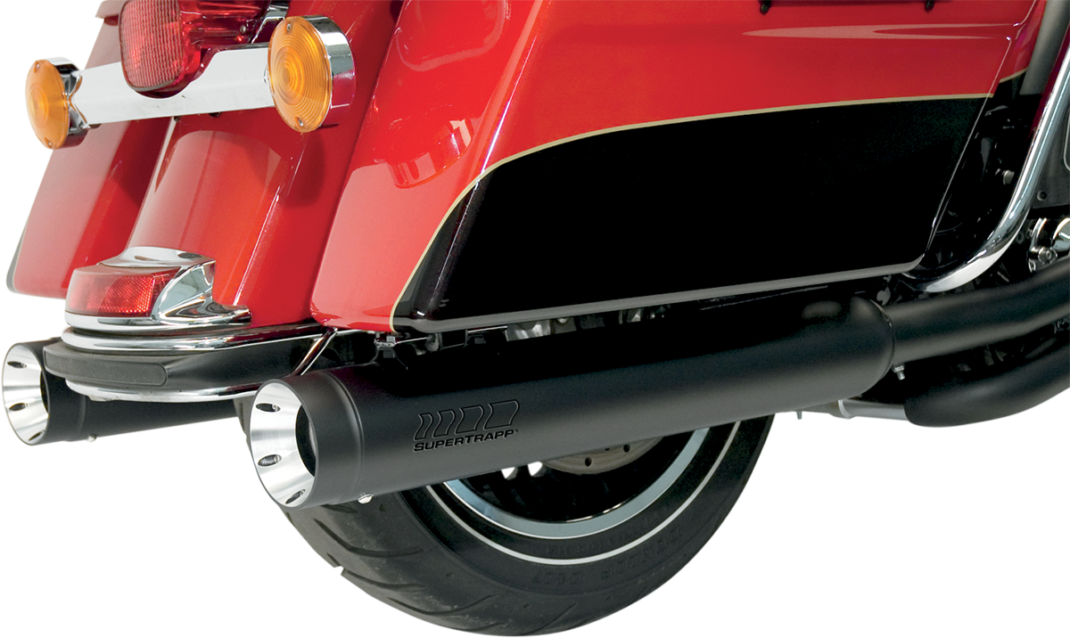 SUPERTRAPP Stout Mufflers - Black 147-65224