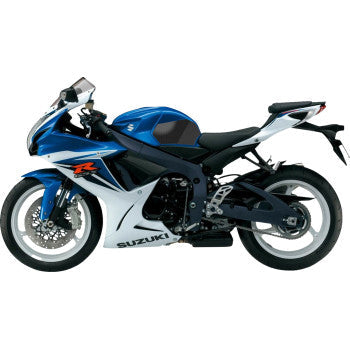 STOMPGRIP Traction Pad Tank Grips - Icon - Black - GSX-R 600/750 55-14-0057B