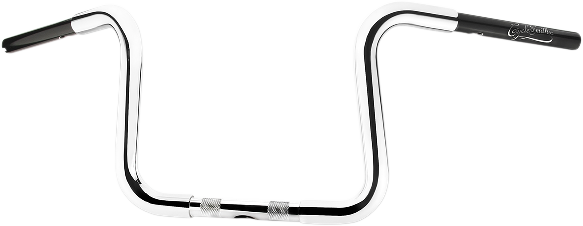 CYCLESMITHS Handlebar - California Ape - 10" - TBW - Heated Grips - Chrome 113CA10TBWH