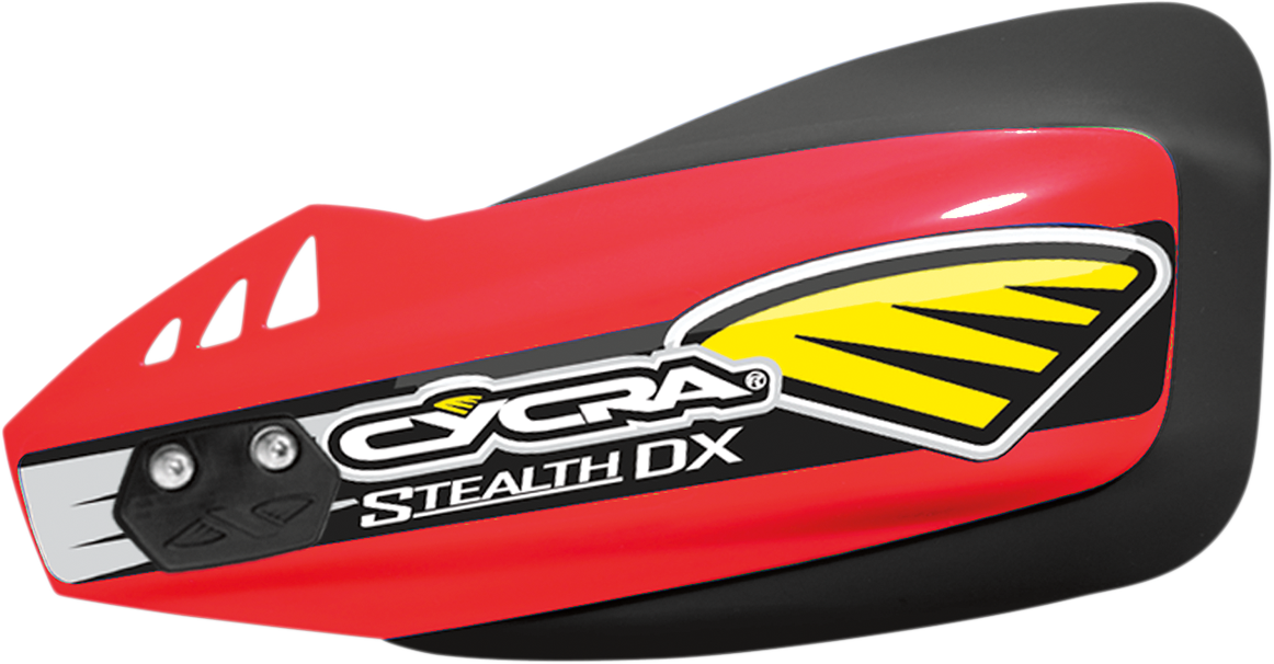 CYCRA Handguards - Stealth - DX - Red 1CYC-0025-32X