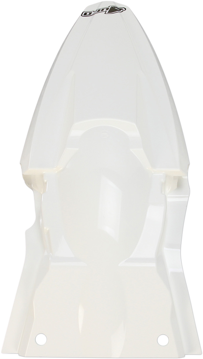 UFO MX Rear Fender - White KA04734-047