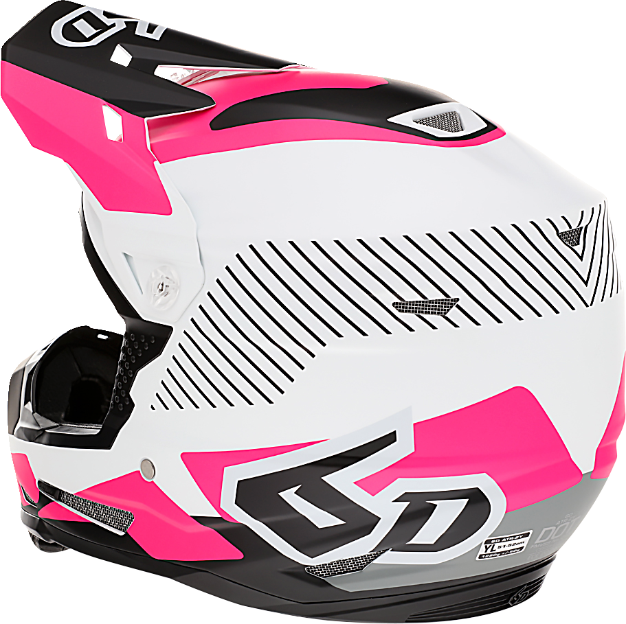 6D ATR-2Y Helmet - Fusion - Pink - XL 11-6413