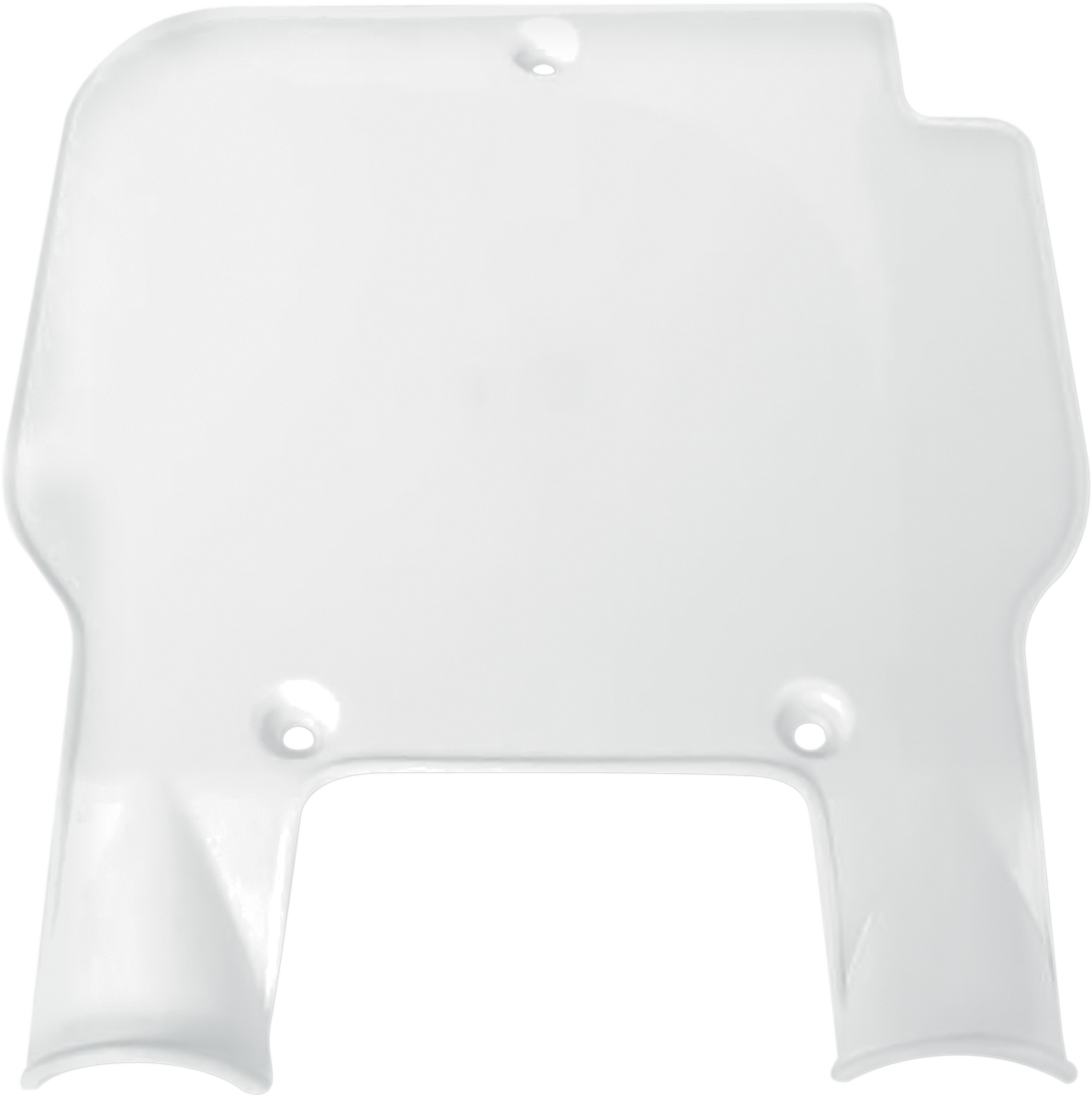 UFO Front Number Plate - White KA02720047