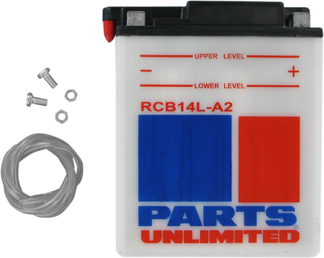 Parts Unlimited Battery - Yb14l-A2 Cb14l-A2