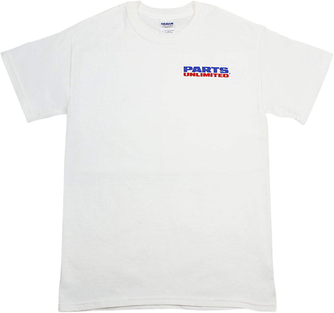 Parts Unlimited Logo Short-Sleeve T-Shirt - White - Small Pre120s