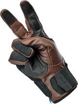 BILTWELL Belden Gloves - Chocolate/Black - 2XL 1505-0201-306