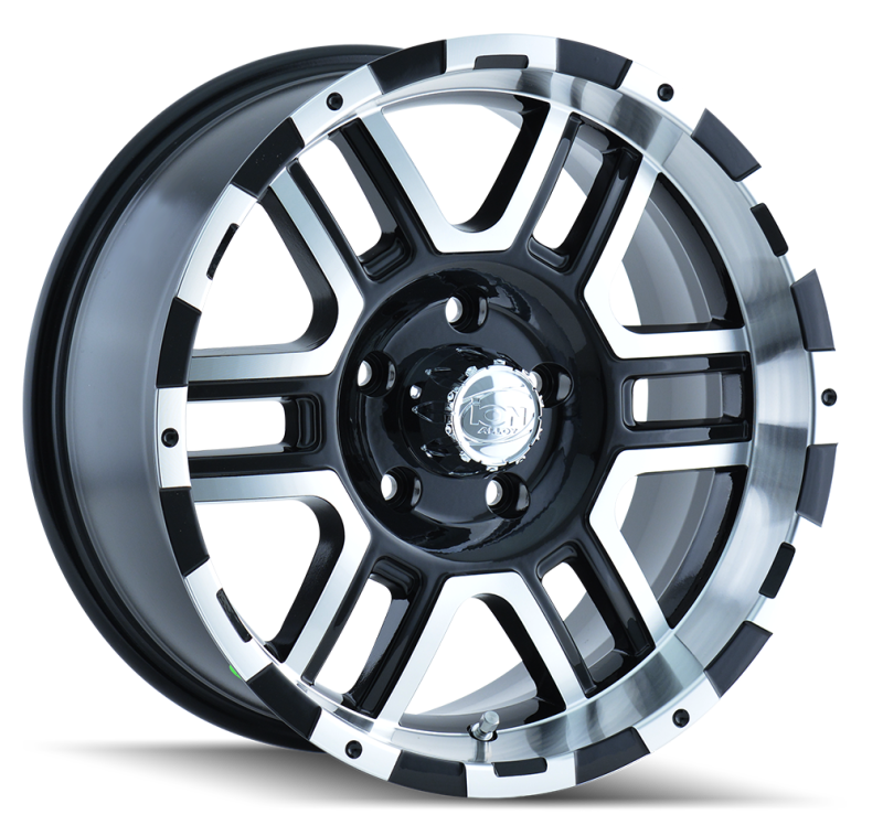 ION Type 179 18x9 / 8x165.1 BP / 12mm Offset / 130.8mm Hub Black/Machined Wheel