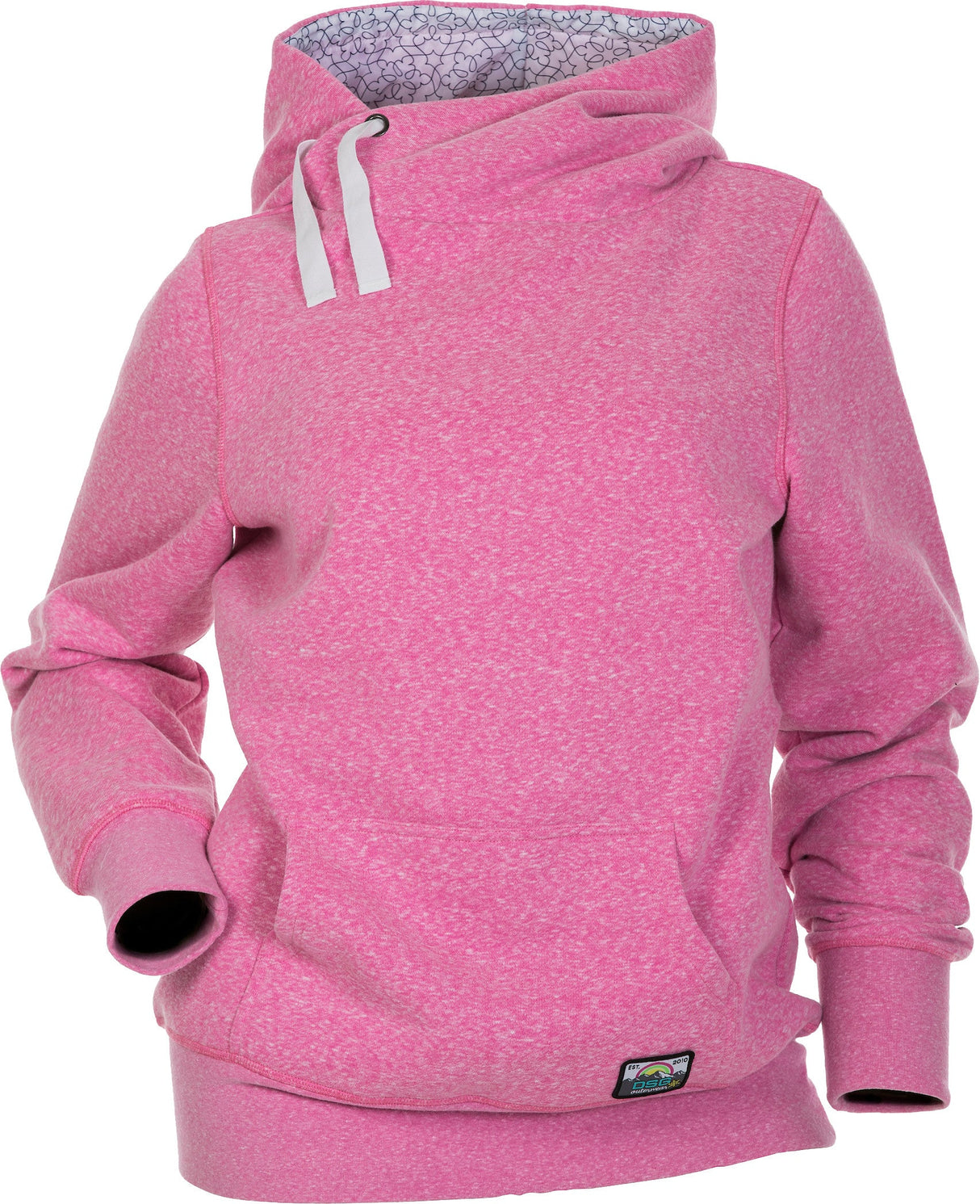 DSG Side Tie Hoodie Pink Sm 51344