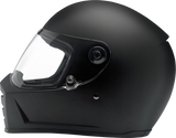 BILTWELL Lane Splitter Helmet - Flat Black - XL 1004-201-105