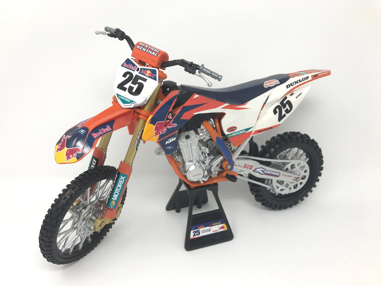 NEW-RAYReplica 1:6 Race Bike 17 Ktm 450sx-F Orange(Musquin)49633
