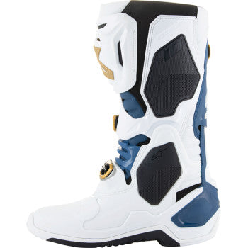 ALPINESTARS Arlington LE Tech 10 Boots - White/Blue/Gold - US 11 2010020-262-11