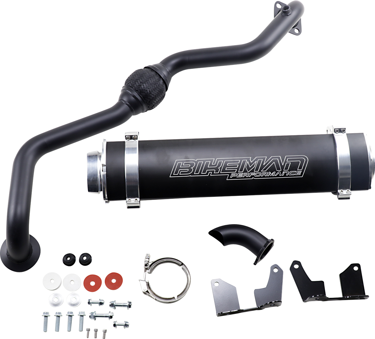 BIKEMAN PERFORMANCE Ranger Big Mo Muffler - Black 17-322