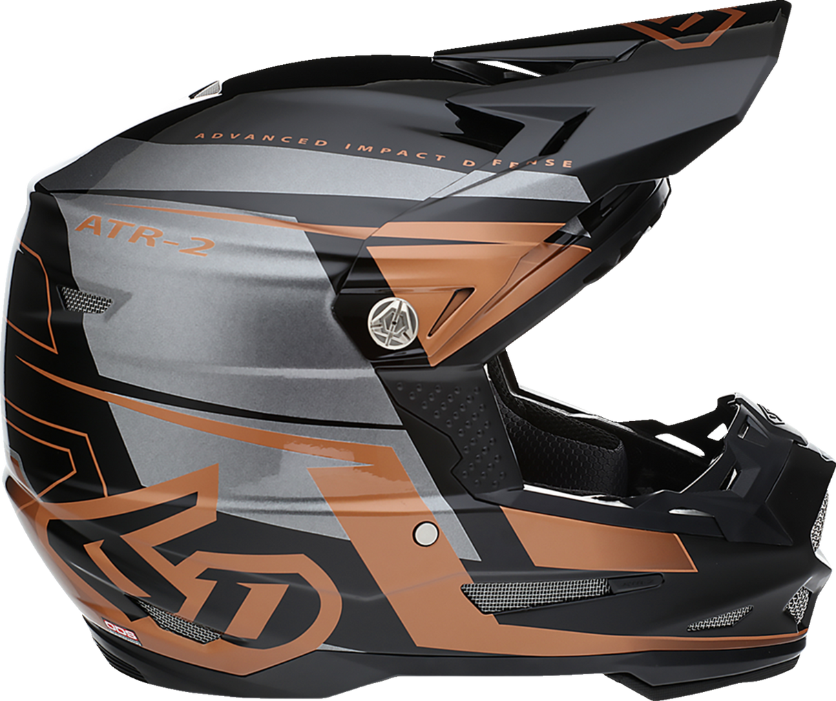 6D ATR-2 Helmet - Mach - Bronze/Gray/Black - XL 12-3308