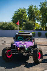 Rigid Industries x SHREDDY 360-Series 4in Lights w/Wt Bcklght (2) + 6 Covers (2 Pink/2 Teal/2 Blk) 36117-SHREDDY