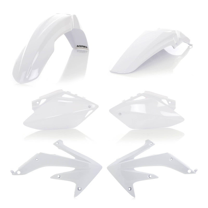 Acerbis 07-08 Honda CRF450R Plastic Kit - White 2082050002