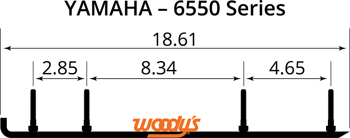 WOODY'S Executive Series Flat-Top Runner WYV-6550