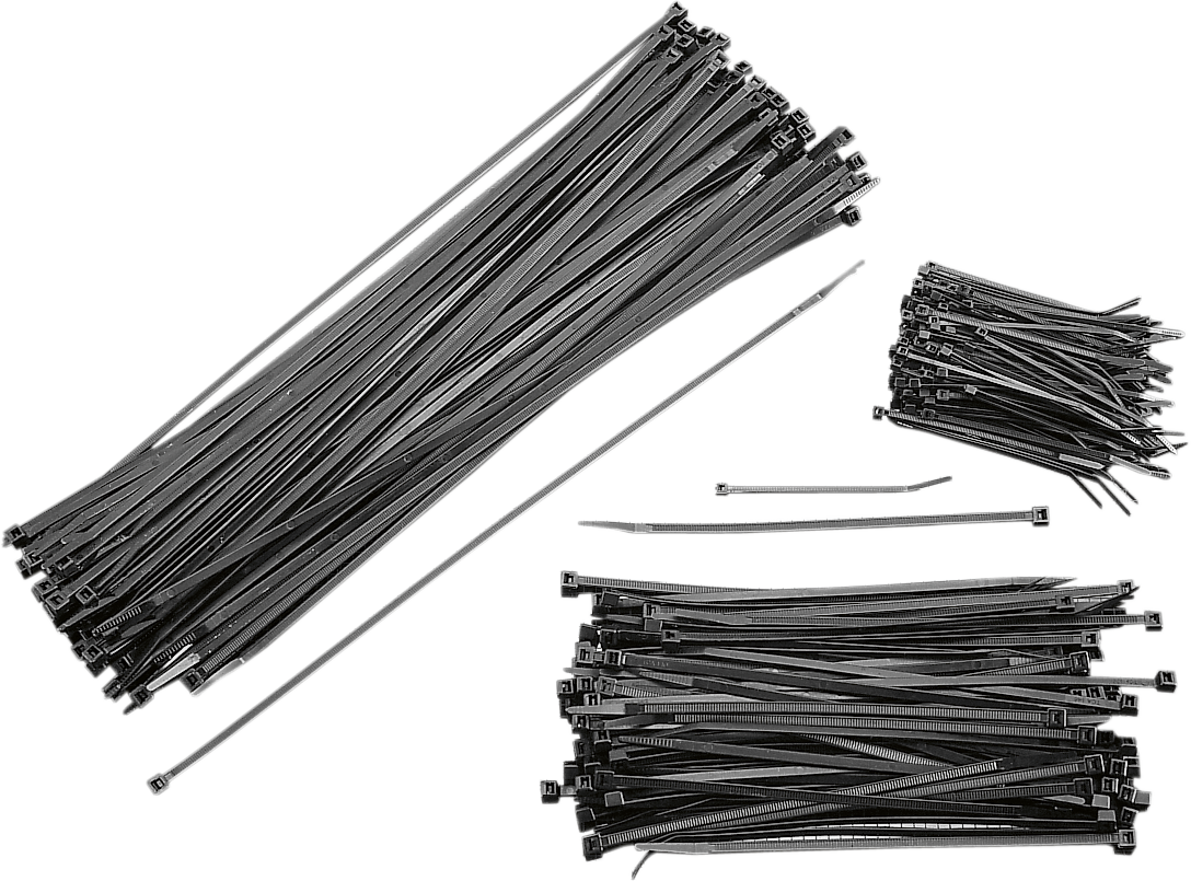 Parts Unlimited Cable Tie - 4" - Black - 100-Pack 10-0008-100