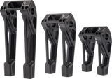 KODLIN MOTORCYCLE Risers - Fastback - 6" - Black K55123