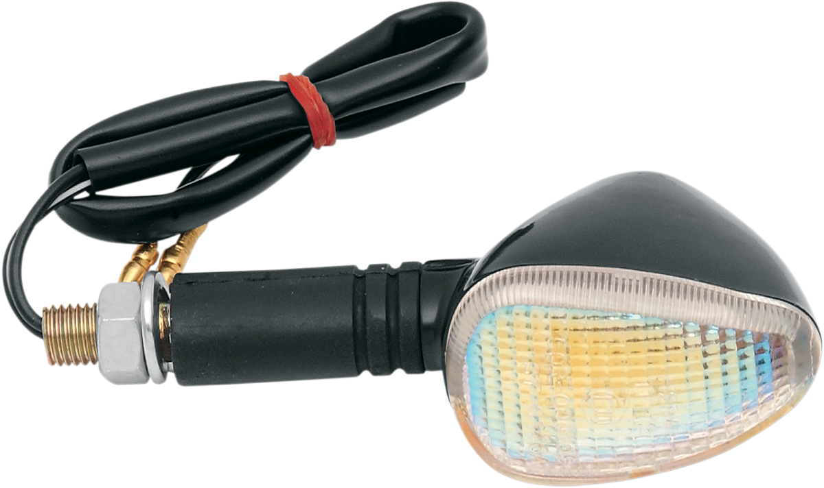 K&S TECHNOLOGIES Marker Lights - Dual Filament - Black/Rainbow 25-8407