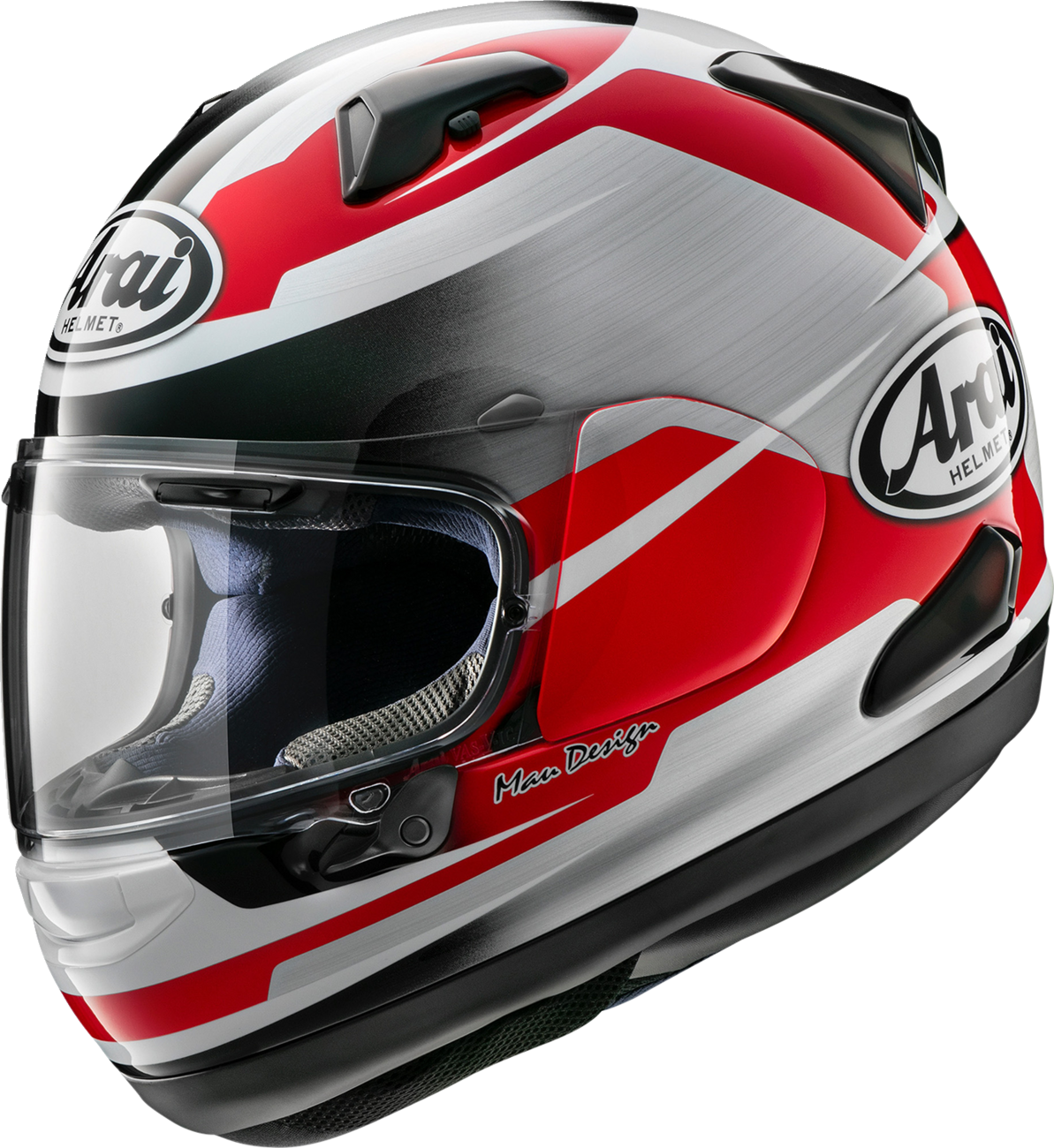 ARAI Quantum-X Helmet - Steel - Red - 2XL 0101-15741