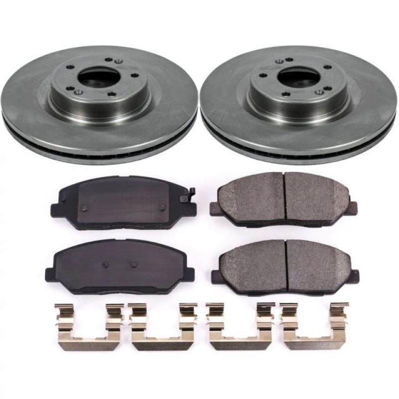 Power Stop 09-11 Hyundai Genesis Front Autospecialty Brake Kit