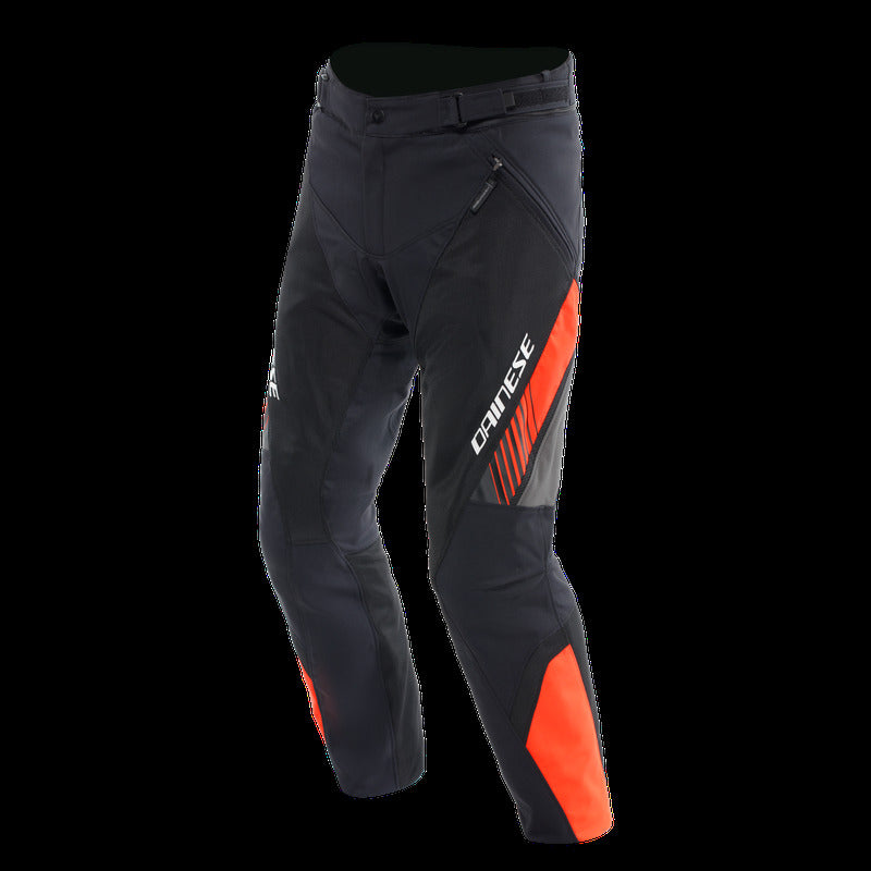 Dainese Drake 2 Air Absoluteshell Pants Black/Red Fluorescent Size - 52 2016700002-628-52