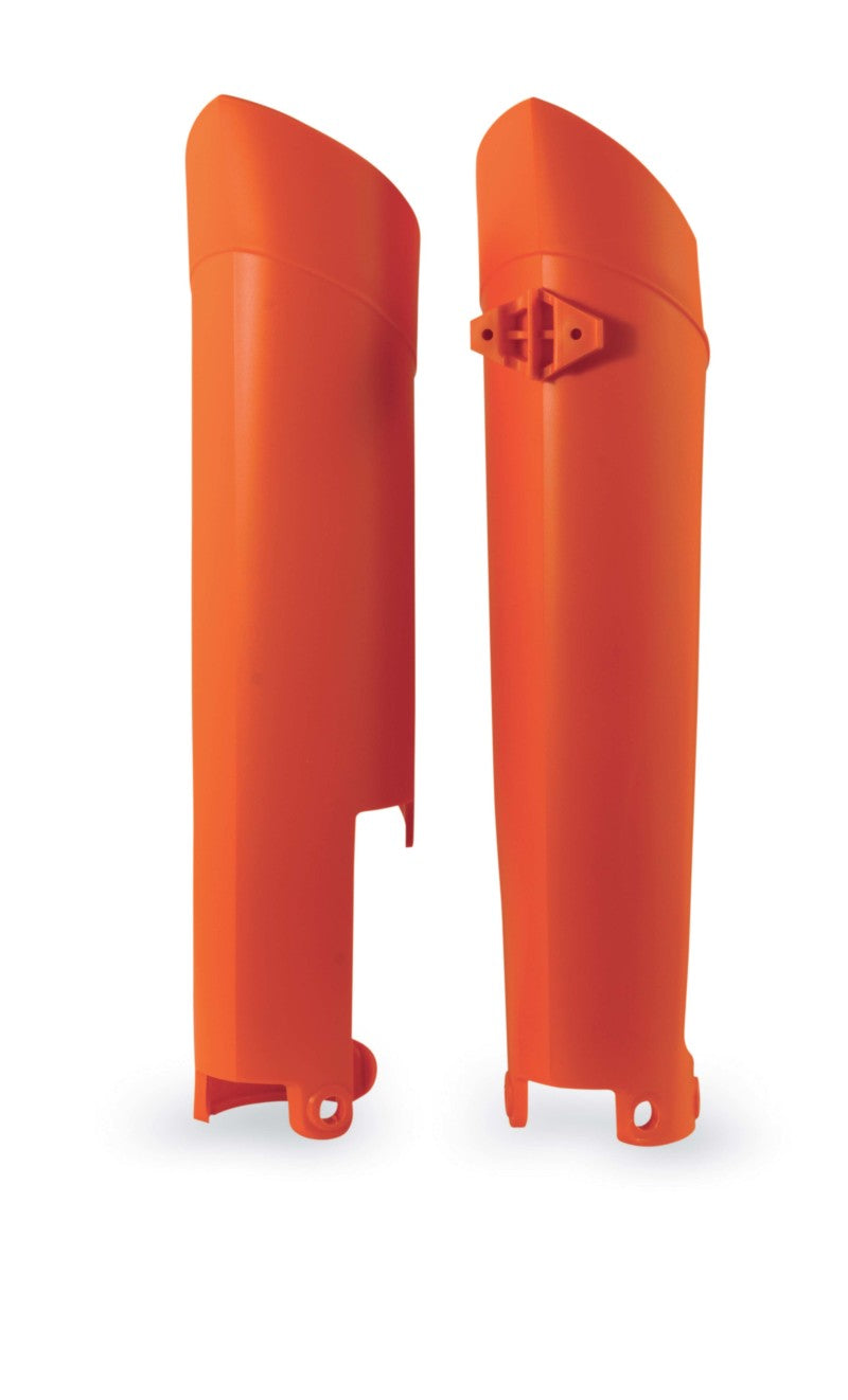 Acerbis 08-15 KTM EXC/XC-W/ SX/XC/SX-F/XC-F/14-15 Mx/Enduro Lower Fork Cover Set - Orange 2113750237