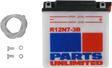 Parts Unlimited Conventional Battery 12n7-3b