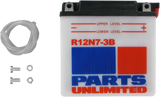 Parts Unlimited Conventional Battery 12n7-3b