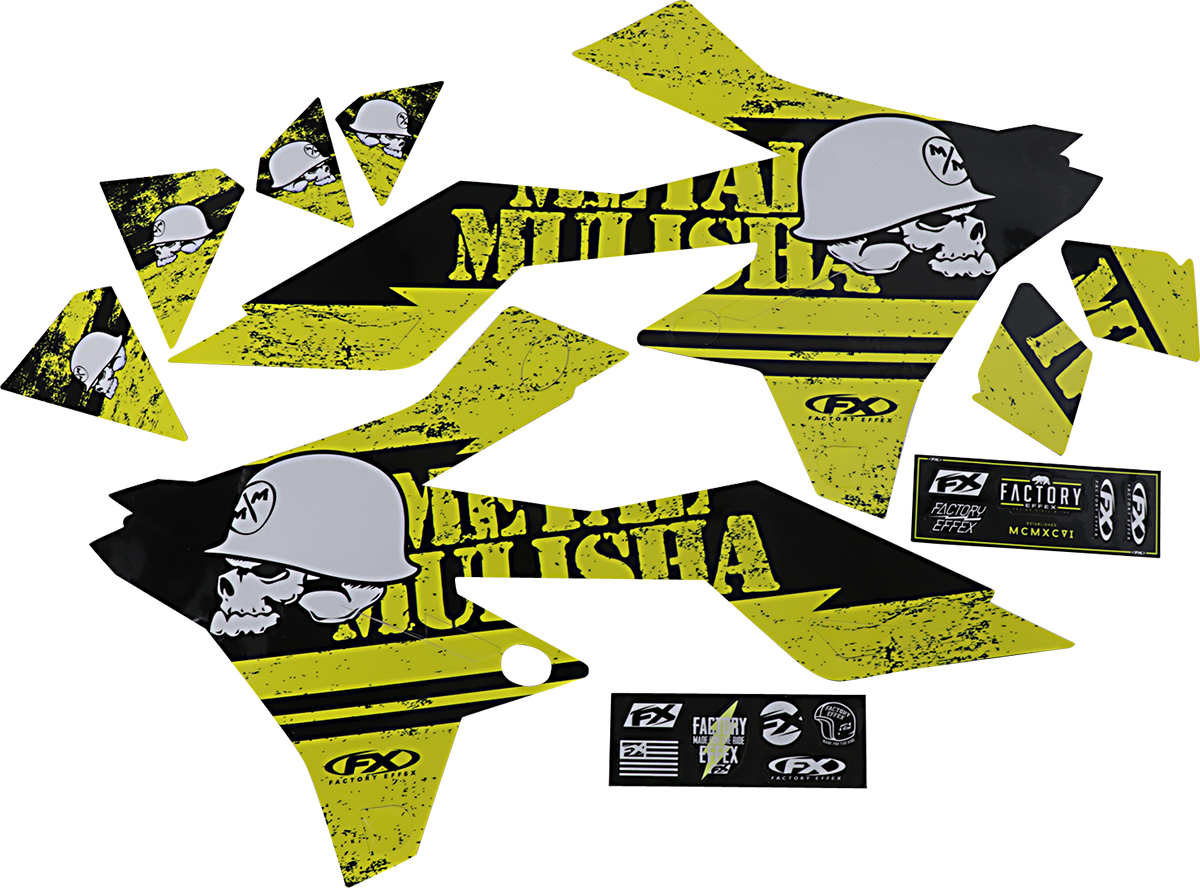 FACTORY EFFEX Metal Mulisha Graphic Kit - Suzuki 23-11432