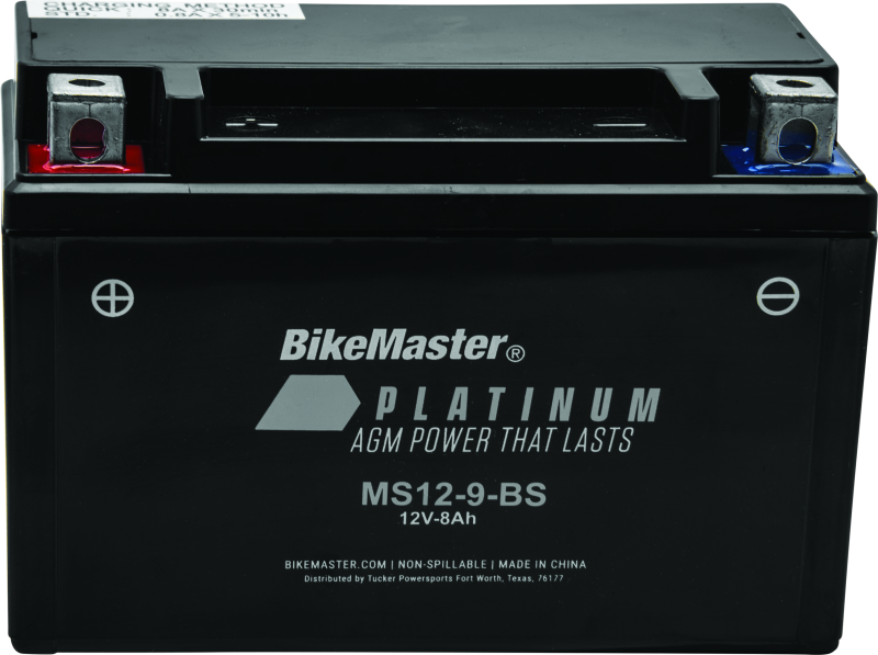 BikeMaster AGM Battery - MS12-9-BS 780746