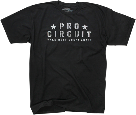 PRO CIRCUIT Flag T-Shirt - Black - Small 6411810-10