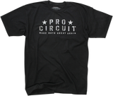 PRO CIRCUIT Flag T-Shirt - Black - 2XL 6411810-50