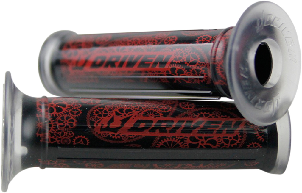 DRIVEN RACING Grips - Bandana - Red D335 RD