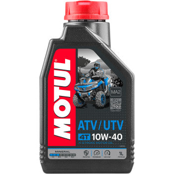 MOTUL ATV-UTV 4T Mineral-Based Oil - 10W-40 - 1L 105878