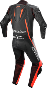 ALPINESTARS Fusion 1-Piece Suit - Black/Red Fluorescent - US 46 / EU 56 3153022-1030-56