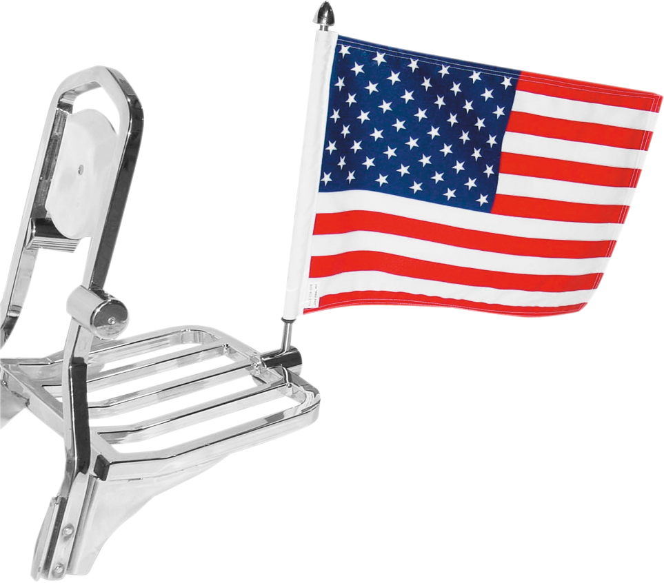 PRO PAD Square Sissy Bar Rack Flag Mount - 10" X 15" RFM-SQ15