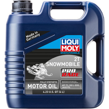 LIQUI MOLY Snowmobile Pro Race Synthetic 2T Oil - 4L 20146