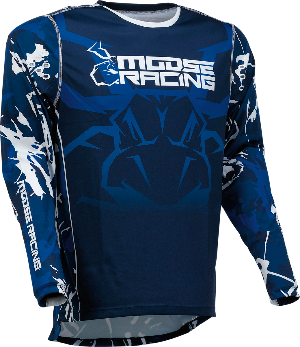 MOOSE RACING Agroid Jersey - Blue/White - 3XL 2910-7011