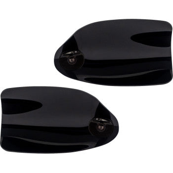 KLOCK WERKS Flare® Handguards - Harley-Davidson Cable Clutch - Black KWS-01-0120-CC