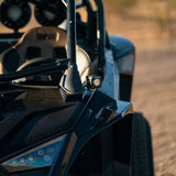 Rigid Industries 2017+ Polaris Pro R/Turbo R Revolve A-Pillar Light Kit 41673