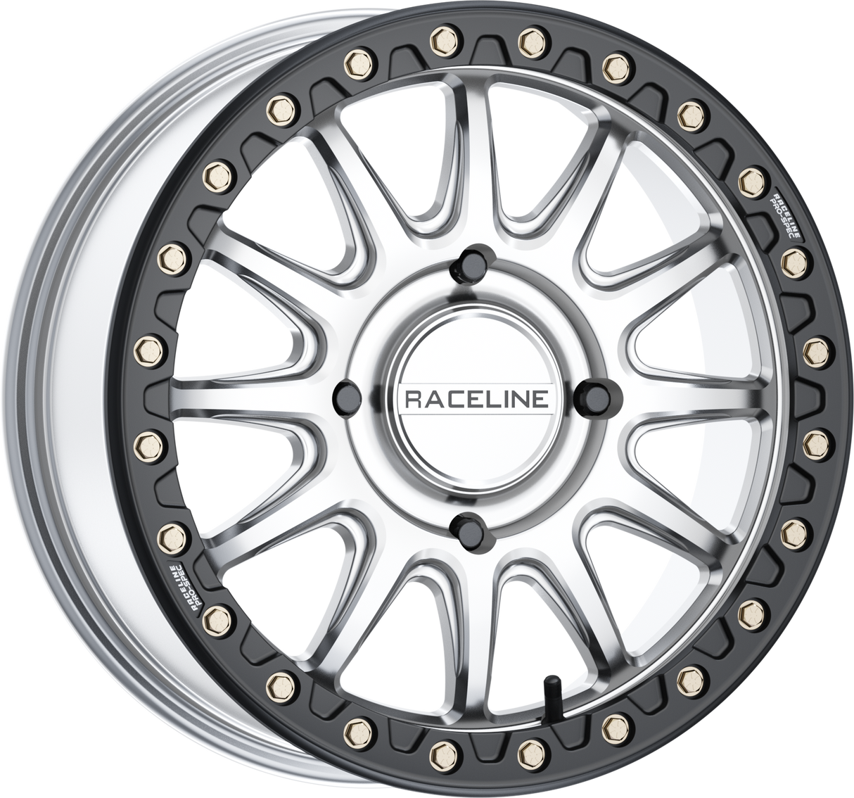 RACELINE Alpha Bdlk 17x7 4/156 (+25mm) Silver/Blk A14SB-77056+25