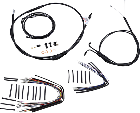 BURLY BRAND Control Kit - 18" Ape Hanger Handlebars B30-1020