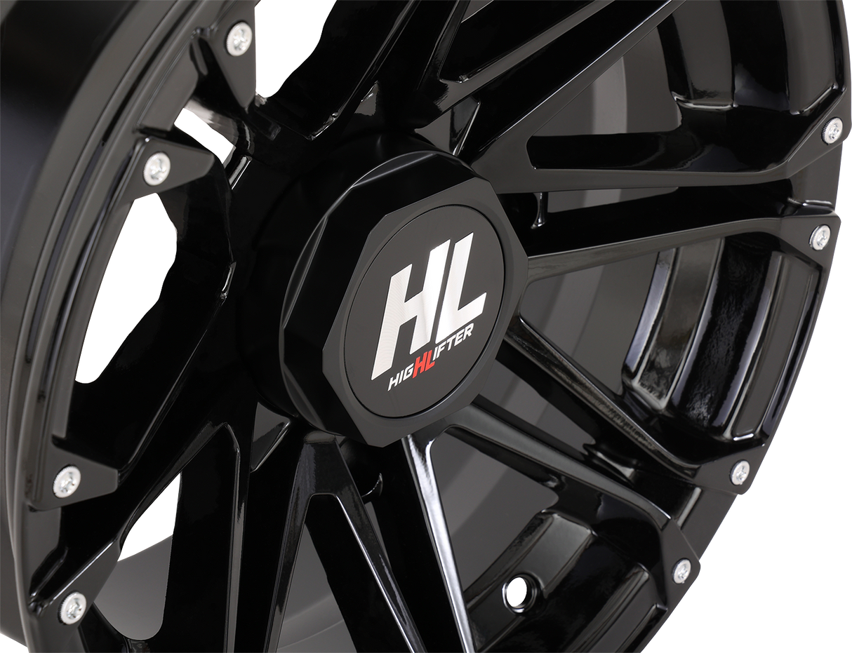 HIGH LIFTER Wheel - HL3 - Front/Rear - Gloss Black - 14x7 - 4/137 - 4+3 (+10 mm) 14HL03-1237