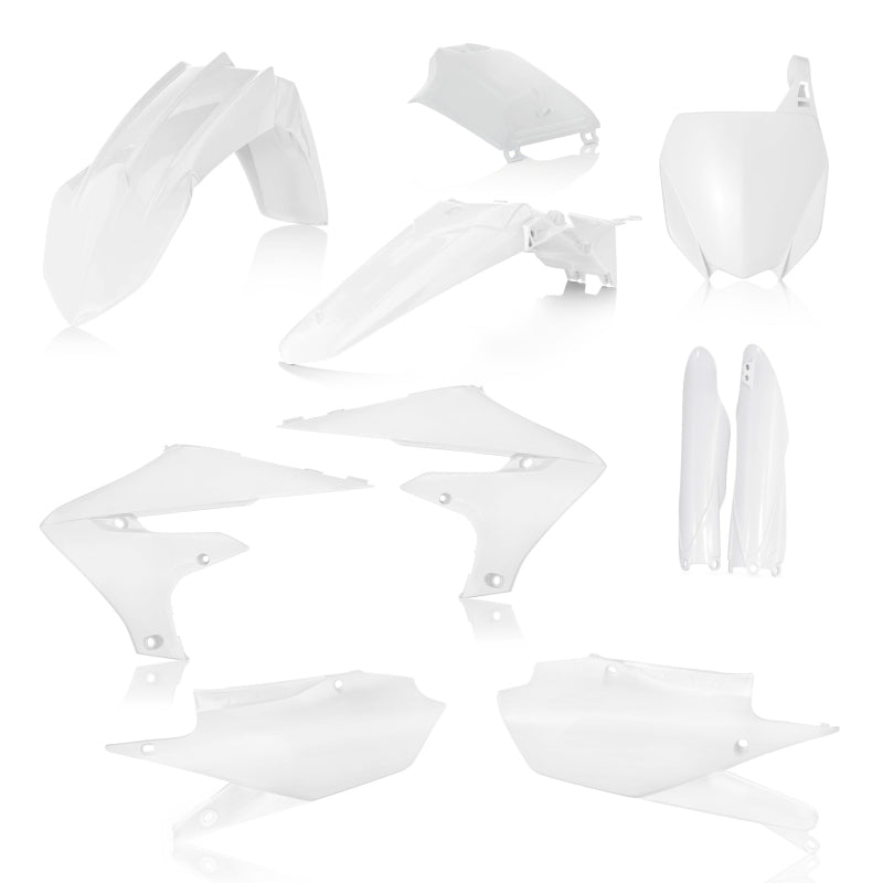 Acerbis 19-23 Yamaha YZ250F/YZ450FX/ 21-23 YZ250FX/ 18-22 YZ450F Full Plastic Kit - White 2736350002